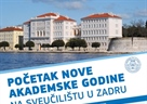 Početak nove akademske godine na Sveučilištu u Zadru